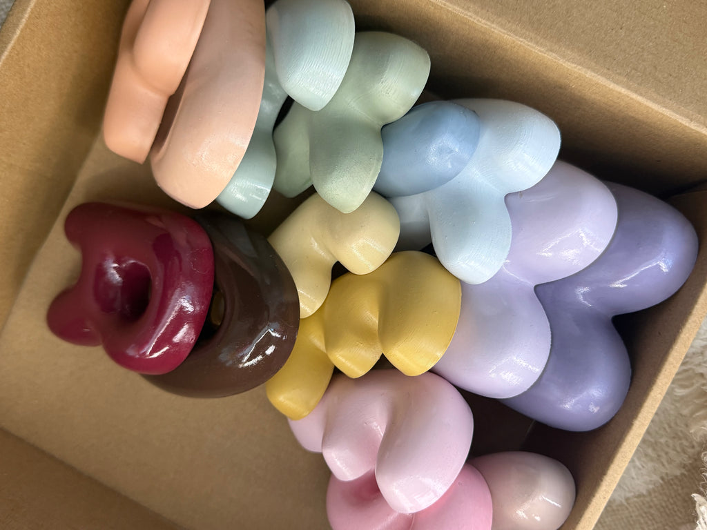 Ceramic look Bubble Letters 8cm